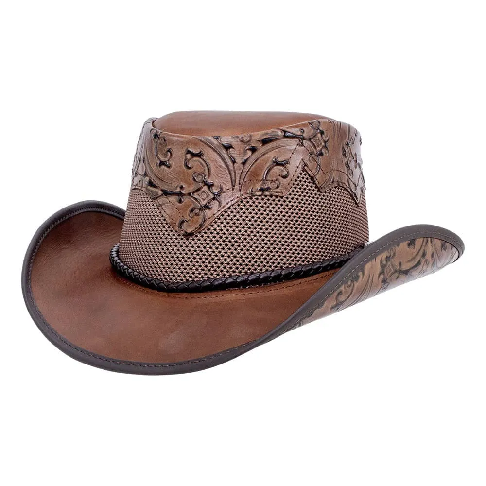 Sierra | Mens American Leather Cowboy Hat sold by American Hat Makers product image thumbnail 2