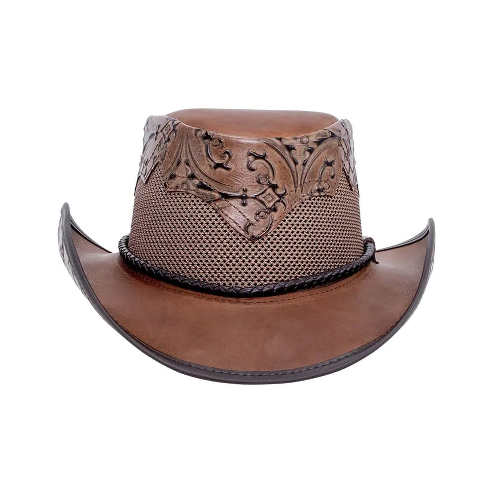 Sierra | Mens American Leather Cowboy Hat sold by American Hat Makers product image thumbnail 4