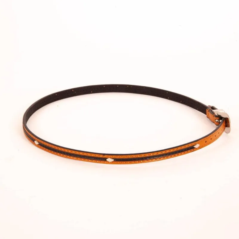 Debonair | Leather Cowboy Hat Band sold by American Hat Makers