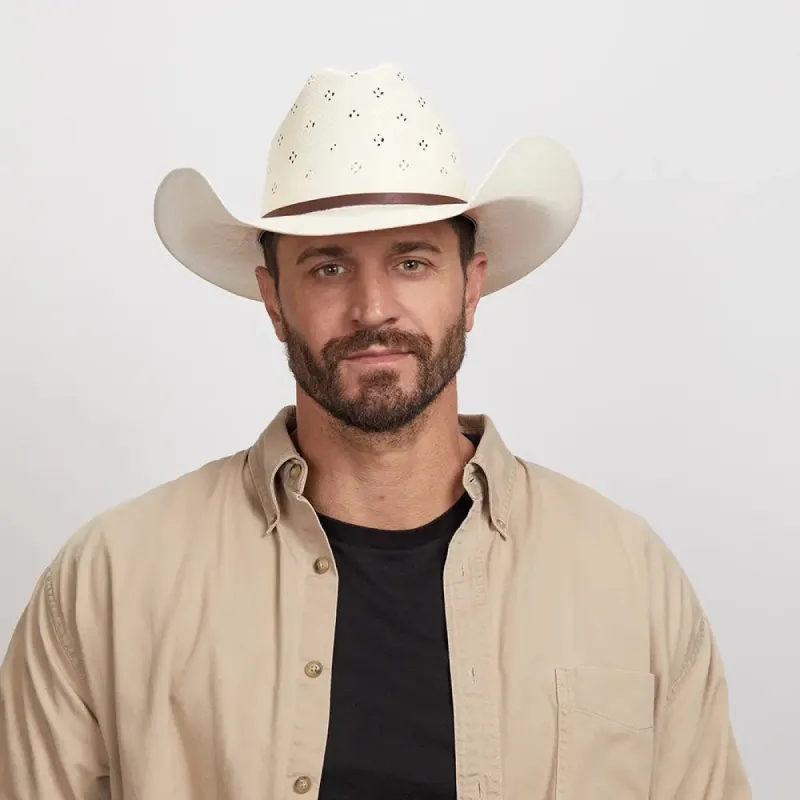Chief | Mens Straw Cowboy Hat sold by American Hat Makers
