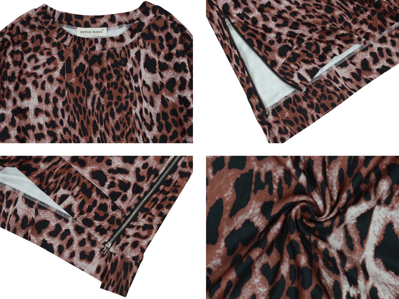 Anna-Kaci Women's Camouflage Long Sleeve Pullover Tunic Top Fall Crewneck Sweatshirts sold by Anna-Kaci product image thumbnail 5