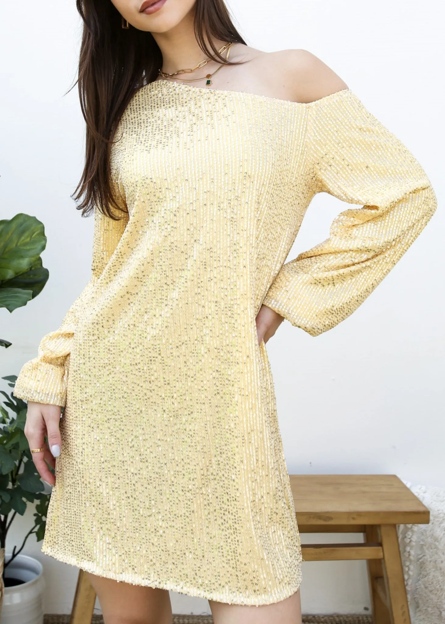 Sequin Glitter Party Club Dress sold by Anna-Kaci product image thumbnail 4