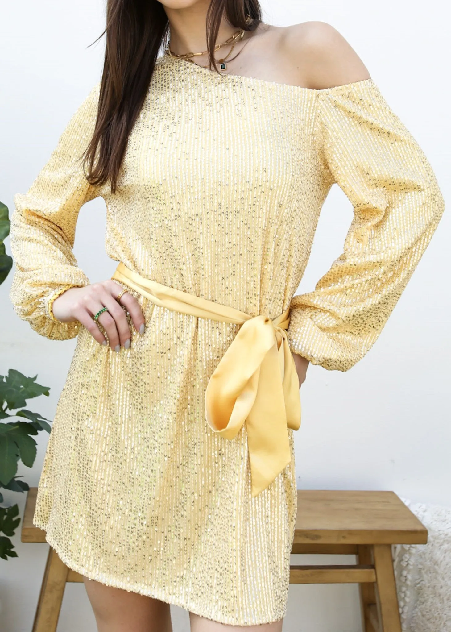 Sequin Glitter Party Club Dress sold by Anna-Kaci