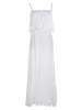 Casual Boho Spaghetti Strap Flowy Maxi Dress sold by Anna-Kaci