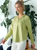 Loose And Breathable Long Sleeved Casual Yoga Jacket sold by Anna-Kaci
