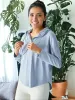 Loose And Breathable Long Sleeved Casual Yoga Jacket sold by Anna-Kaci