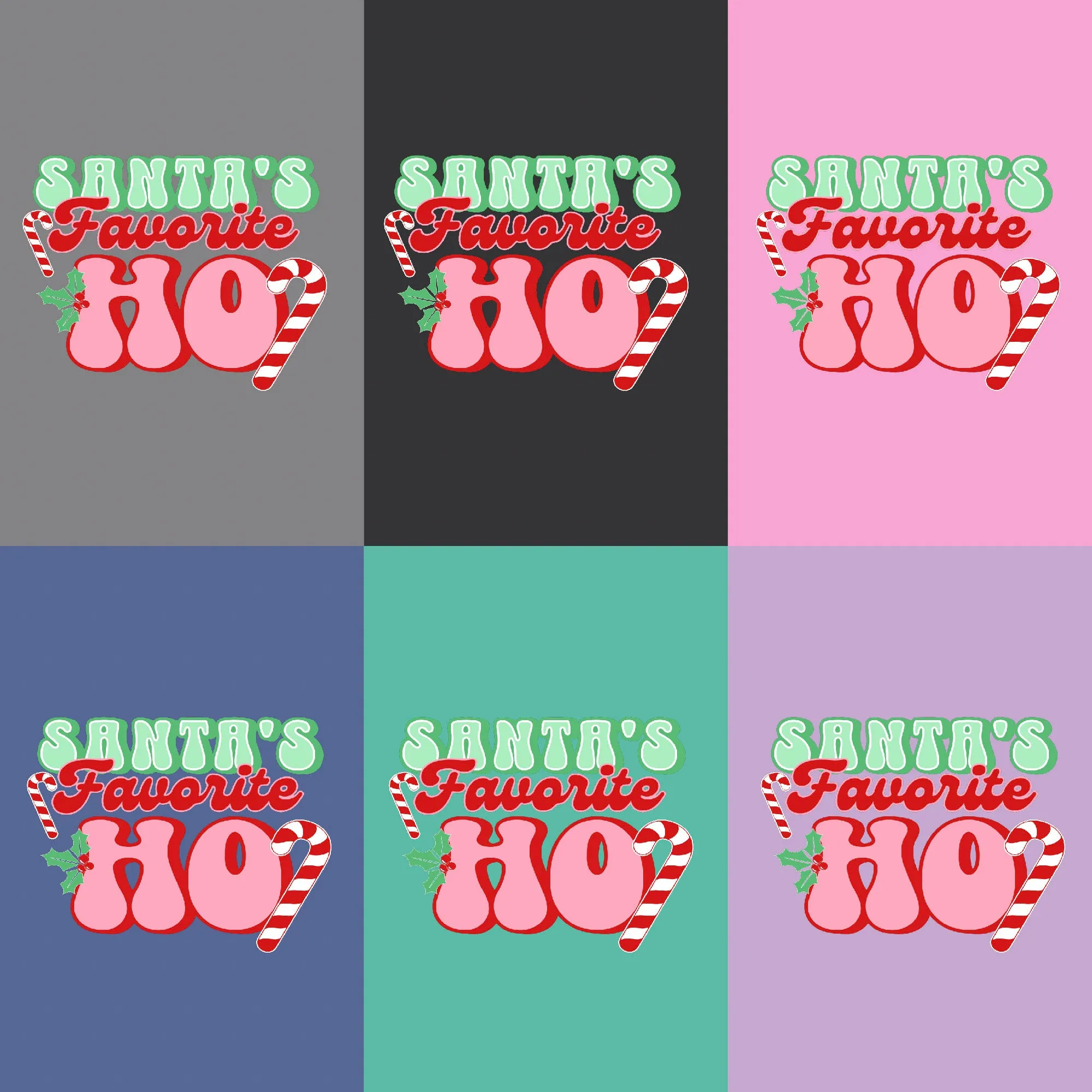 Merry and Mischievous: Santa's Favorite Ho Tee sold by Anna-Kaci product image thumbnail 3