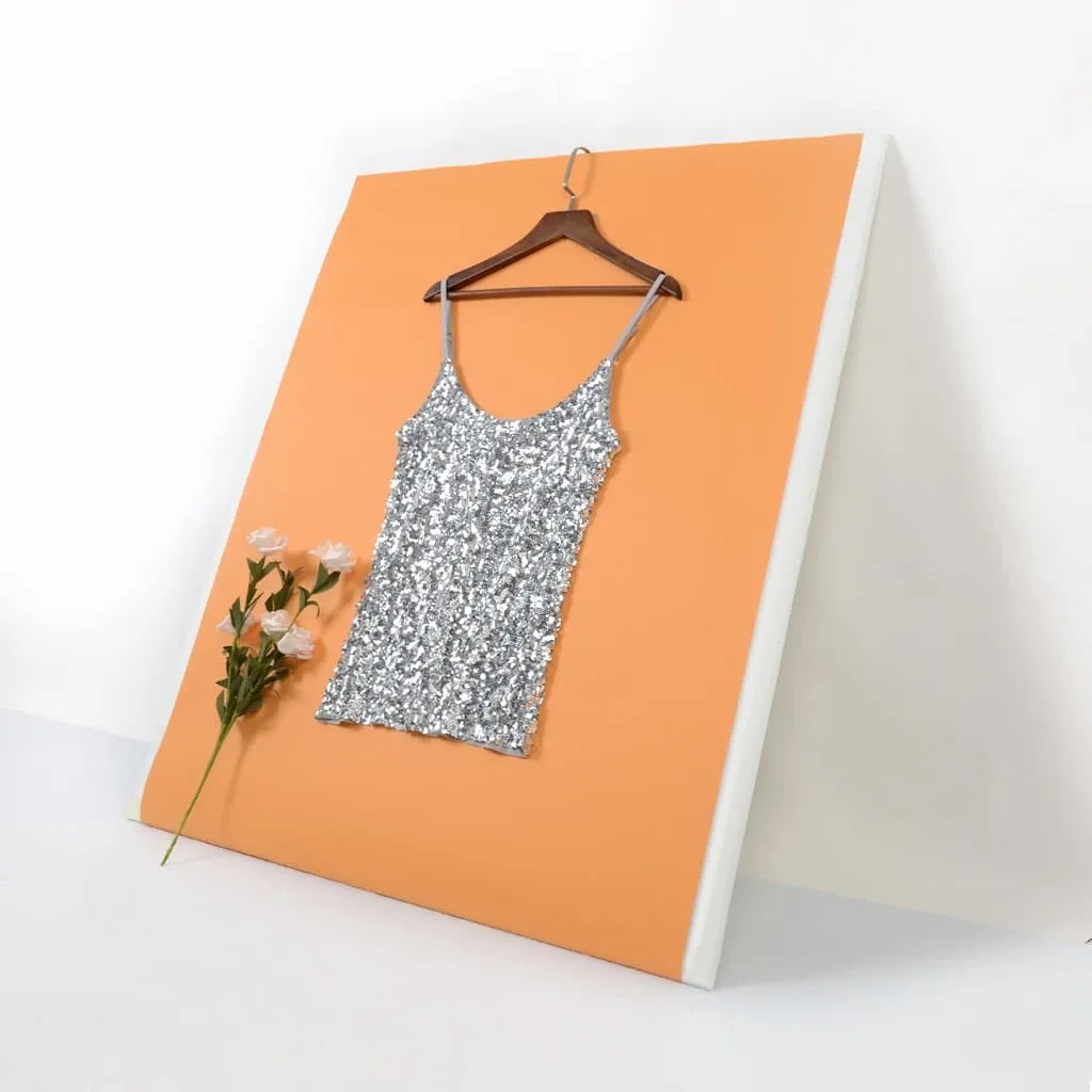 Shine Bright Sequin Sparkle Cami sold by Anna-Kaci product image thumbnail 5