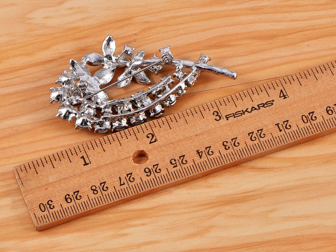 Blue Flower Bouquet Brooch Pin sold by Anna-Kaci product image thumbnail 4