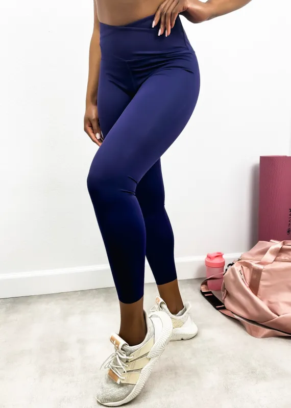Soft Buttery High Waisted Double Layered Fitness Leggings sold by Anna-Kaci