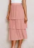 Layered Pleated Skirt sold by Anna-Kaci