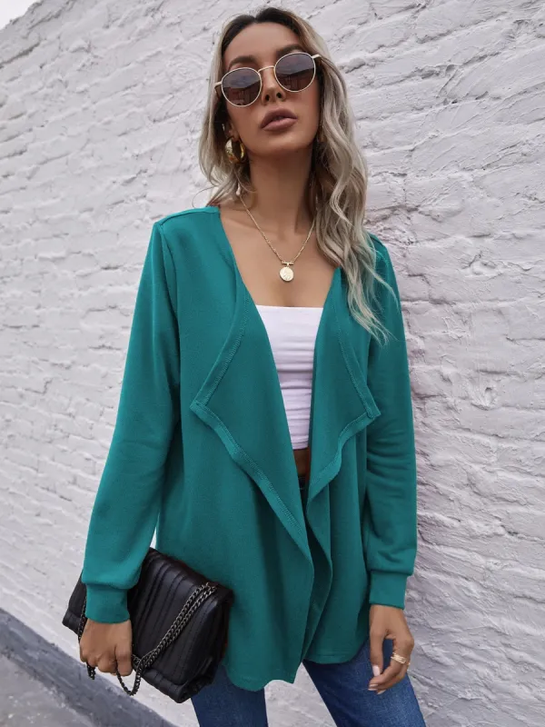 Open Front Shawl Jacket sold by Anna-Kaci