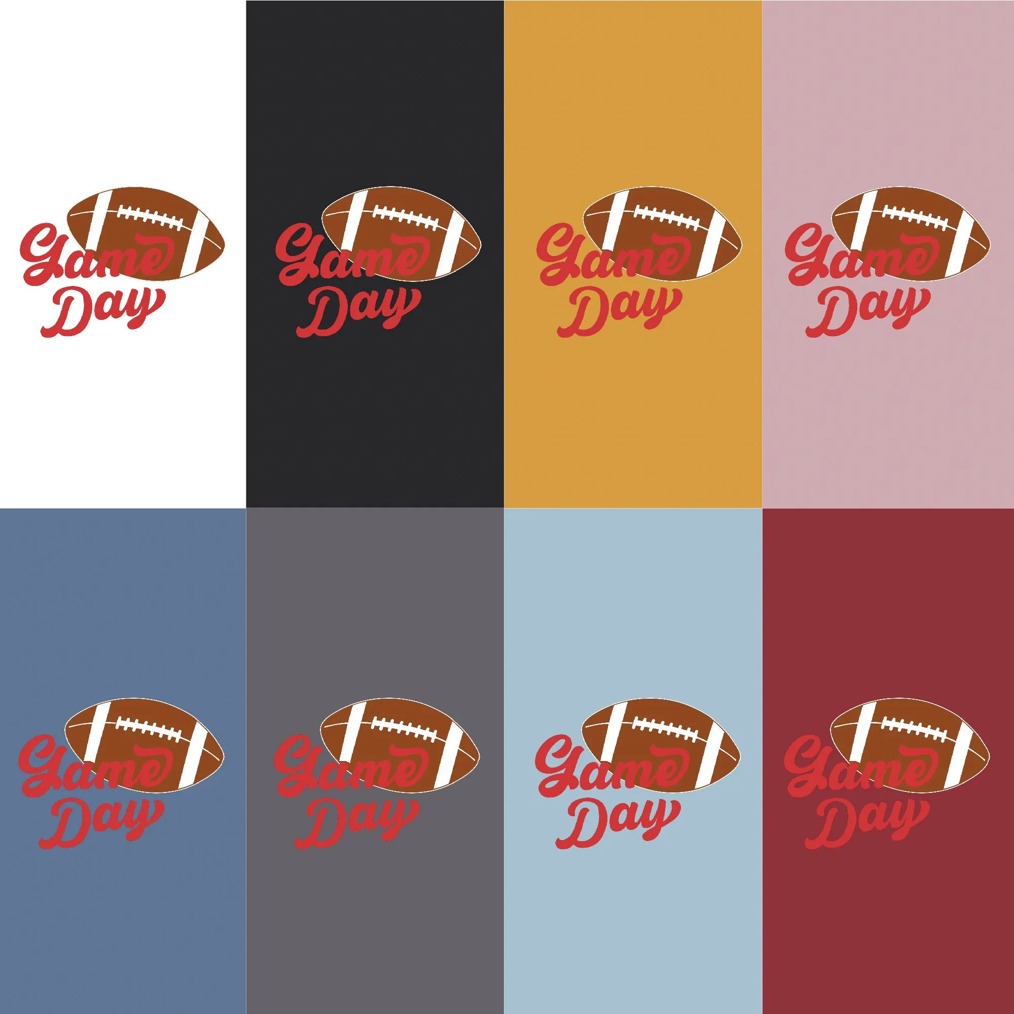 American Football Game Day Tee sold by Anna-Kaci product image thumbnail 3