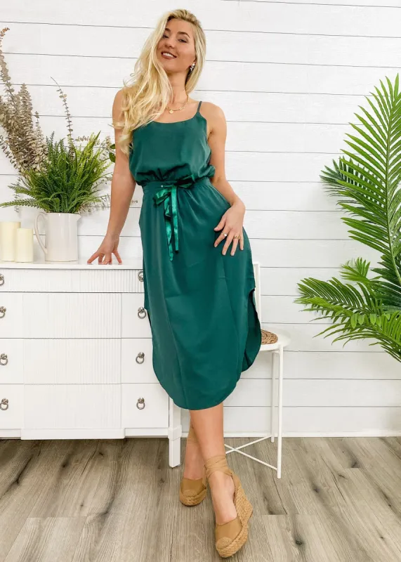 Solid Color Round Hem Dress sold by Anna-Kaci