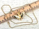 Sparkle Glitter Devil Batman Bat Goblin Evil Pendant Necklace sold by Anna-Kaci