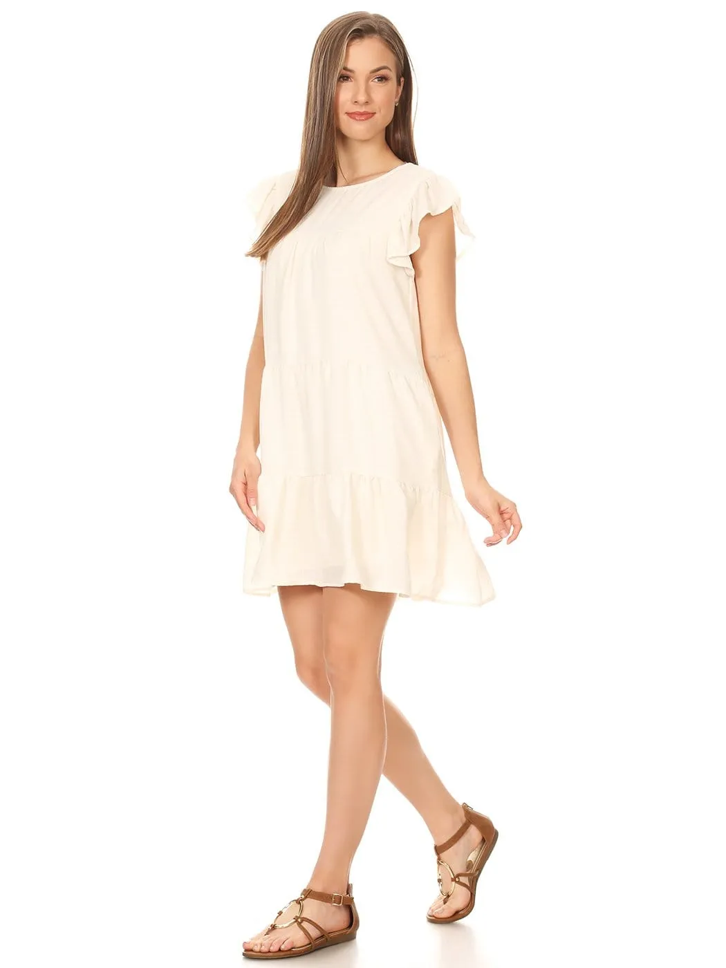 Casual Ruffle Summer Dress sold by Anna-Kaci product image thumbnail 5