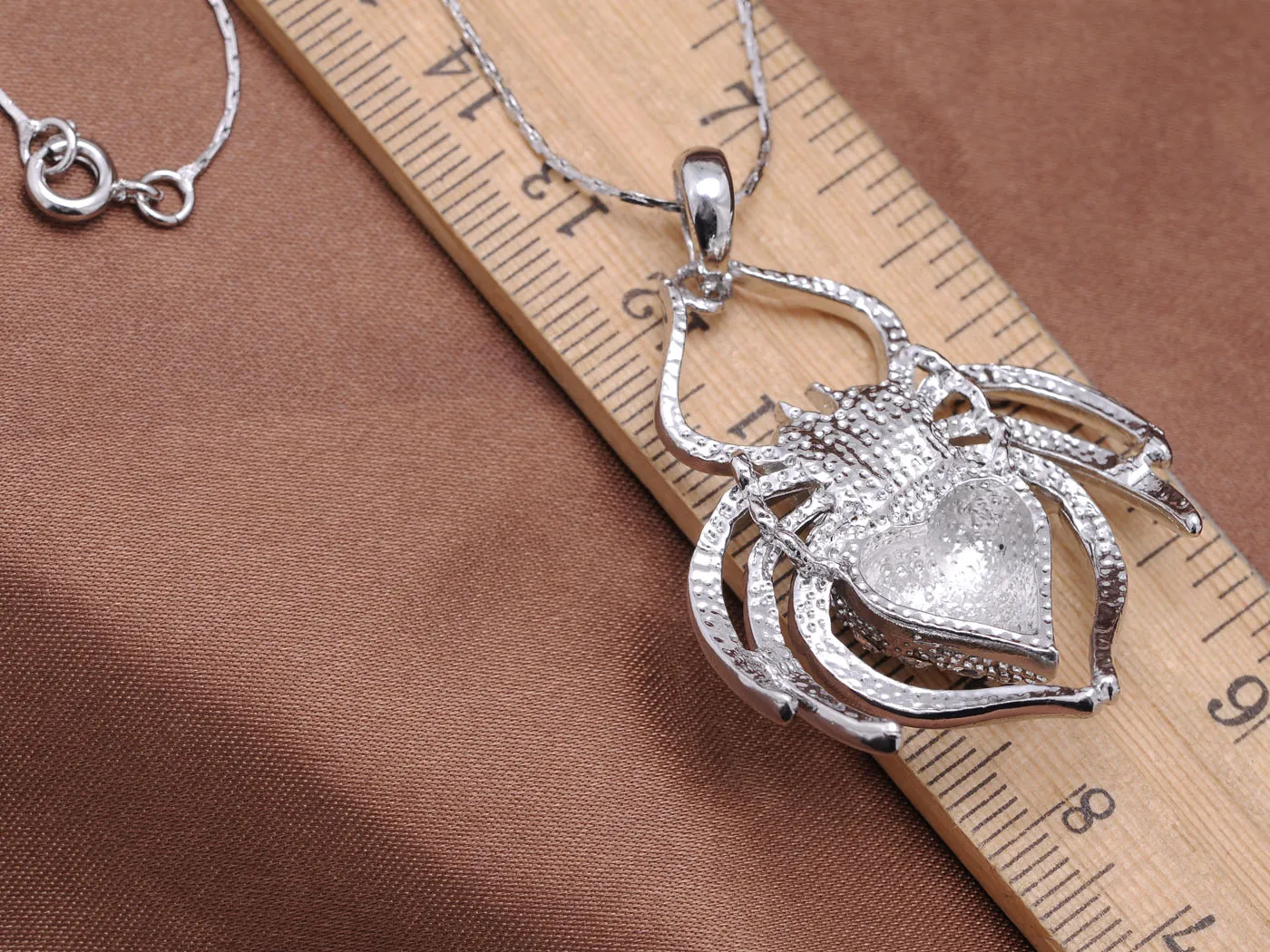 Spider Insect Necklace Pendant sold by Anna-Kaci product image thumbnail 3