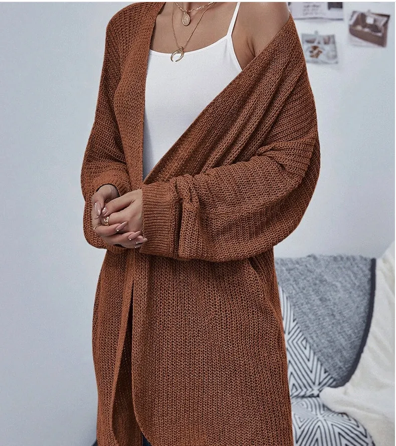 Chunky Knit Oversized Cardigan sold by Anna-Kaci product image thumbnail 4
