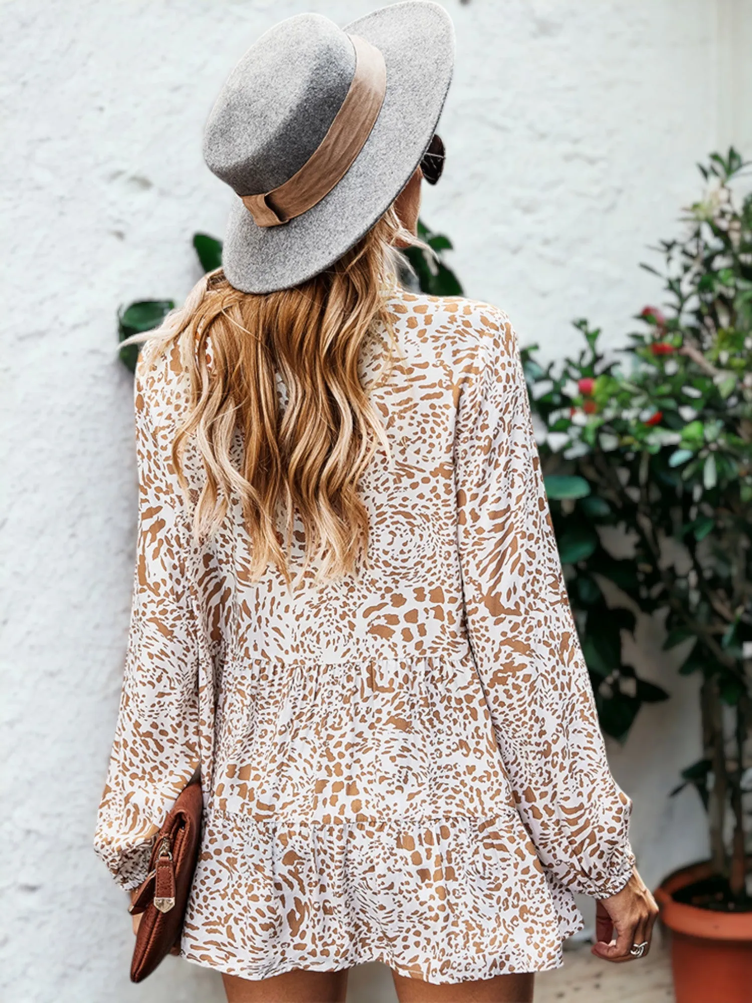 Summer Print Button Blouse sold by Anna-Kaci product image thumbnail 3