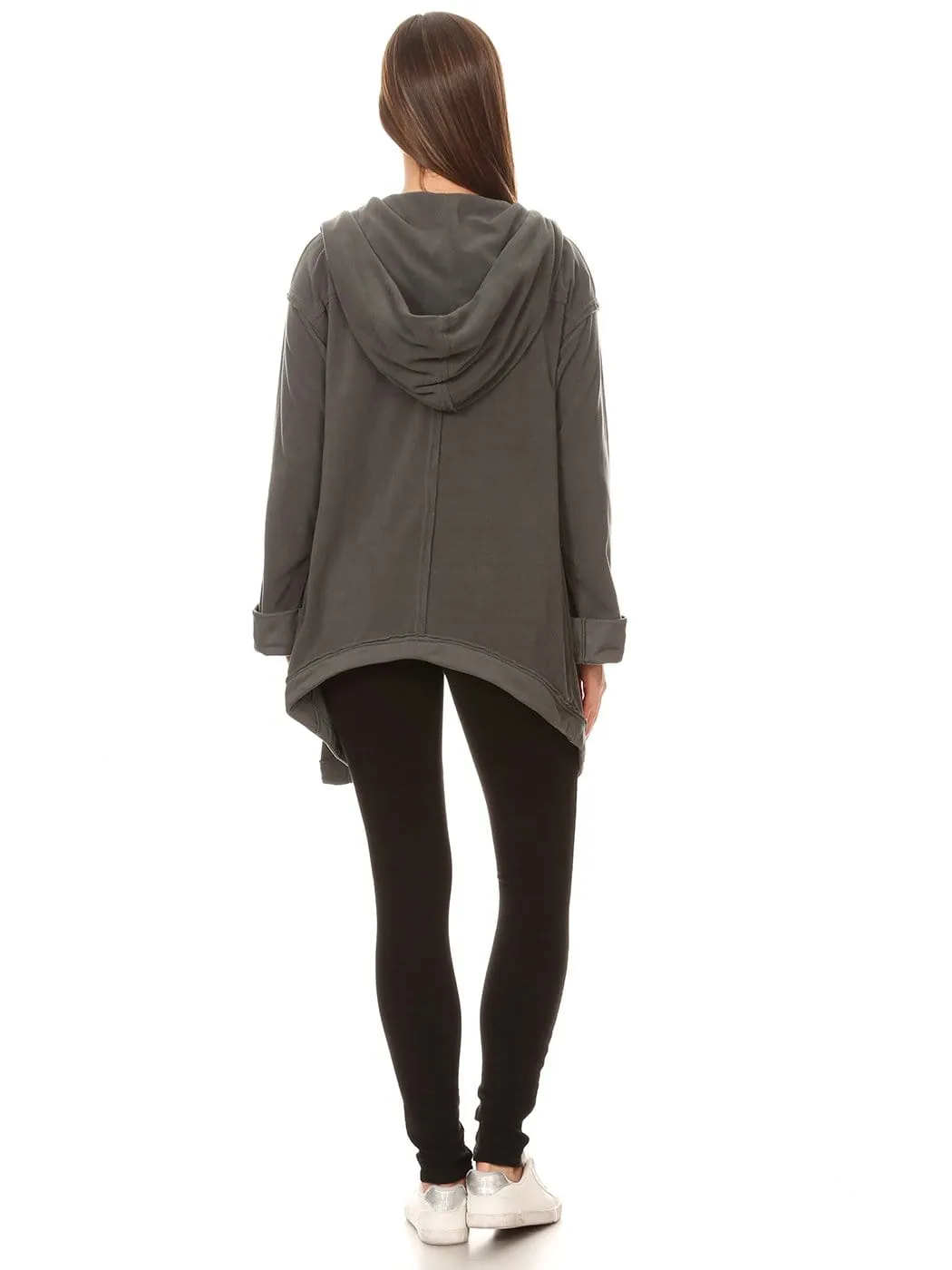 Causal Lightweight Hoodie Oversized Sweater sold by Anna-Kaci product image thumbnail 2