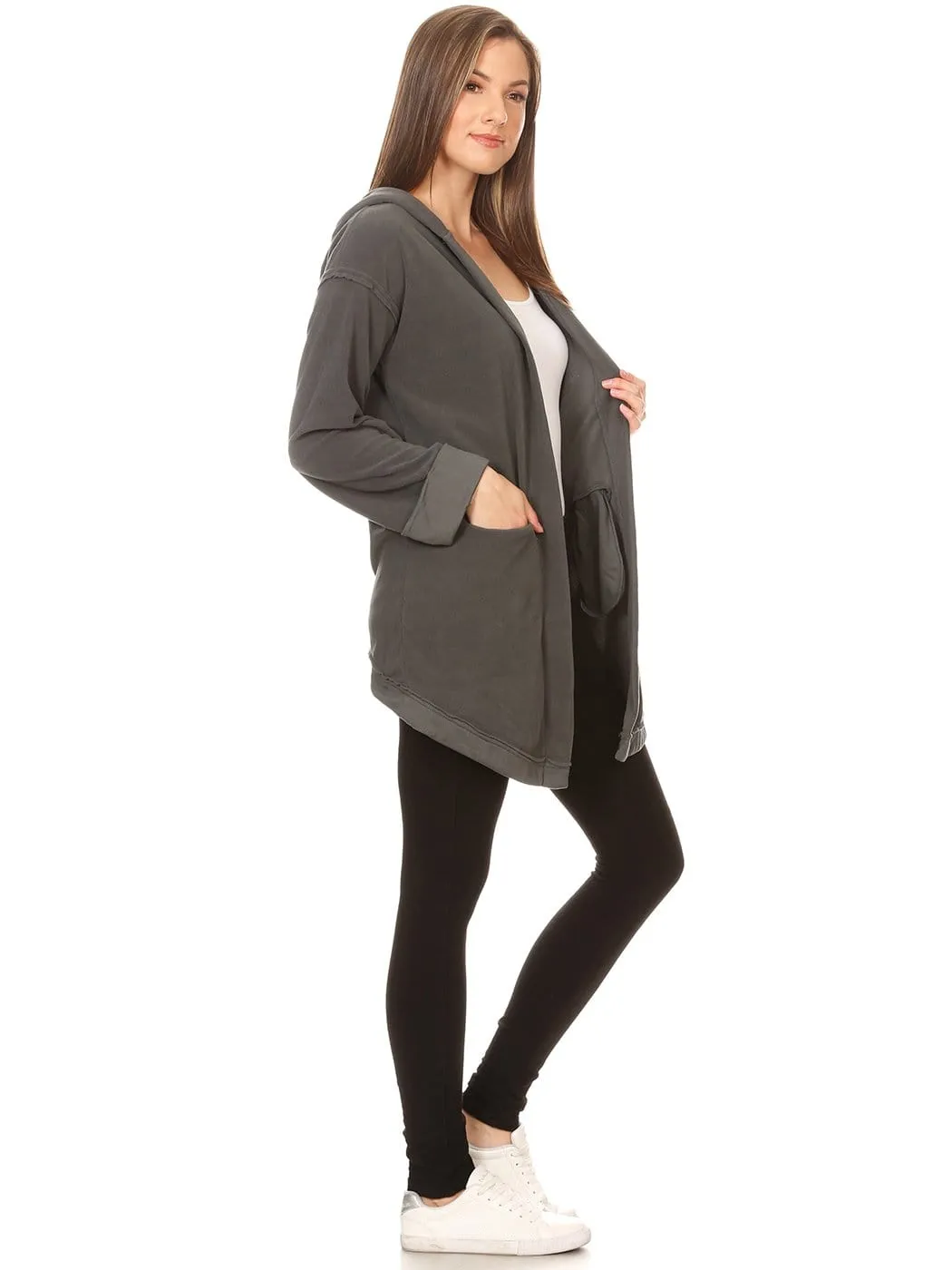 Causal Lightweight Hoodie Oversized Sweater sold by Anna-Kaci product image thumbnail 3