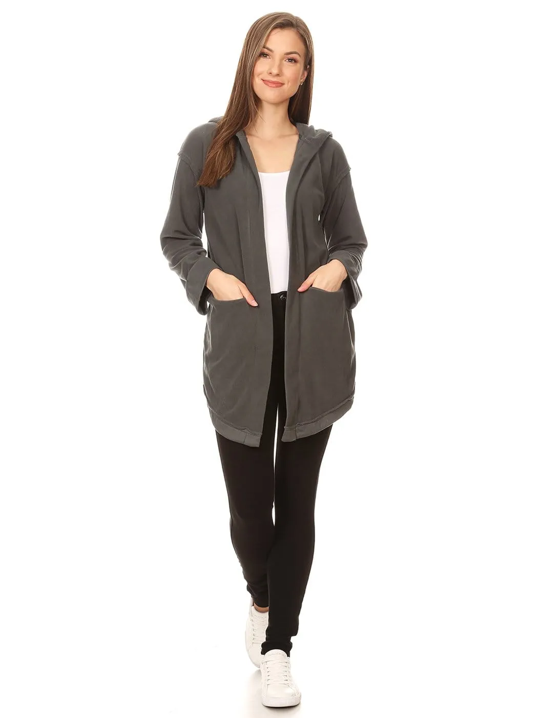 Causal Lightweight Hoodie Oversized Sweater sold by Anna-Kaci product image thumbnail 4