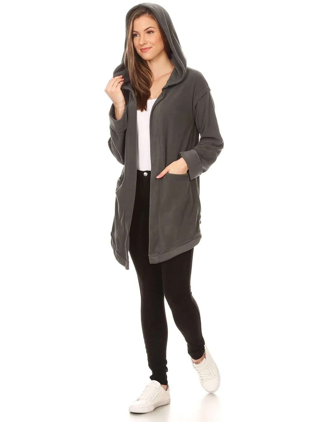 Causal Lightweight Hoodie Oversized Sweater sold by Anna-Kaci