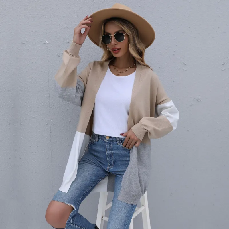 Triple Tone Light Cardigan sold by Anna-Kaci