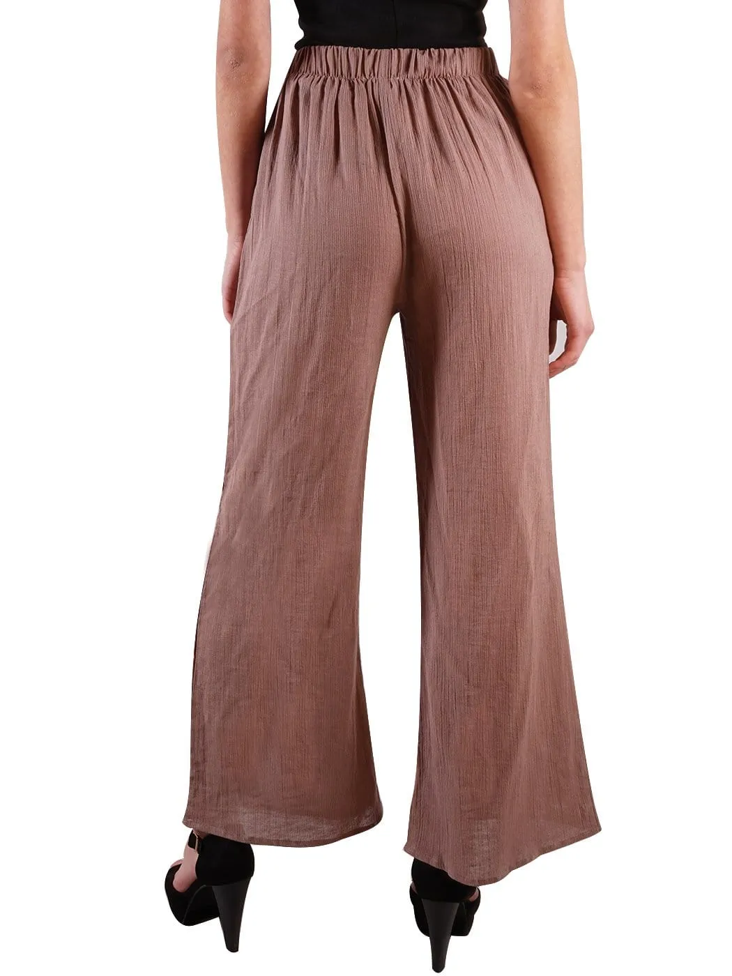 Casual Cotton Elastic Waist Pants sold by Anna-Kaci product image thumbnail 2