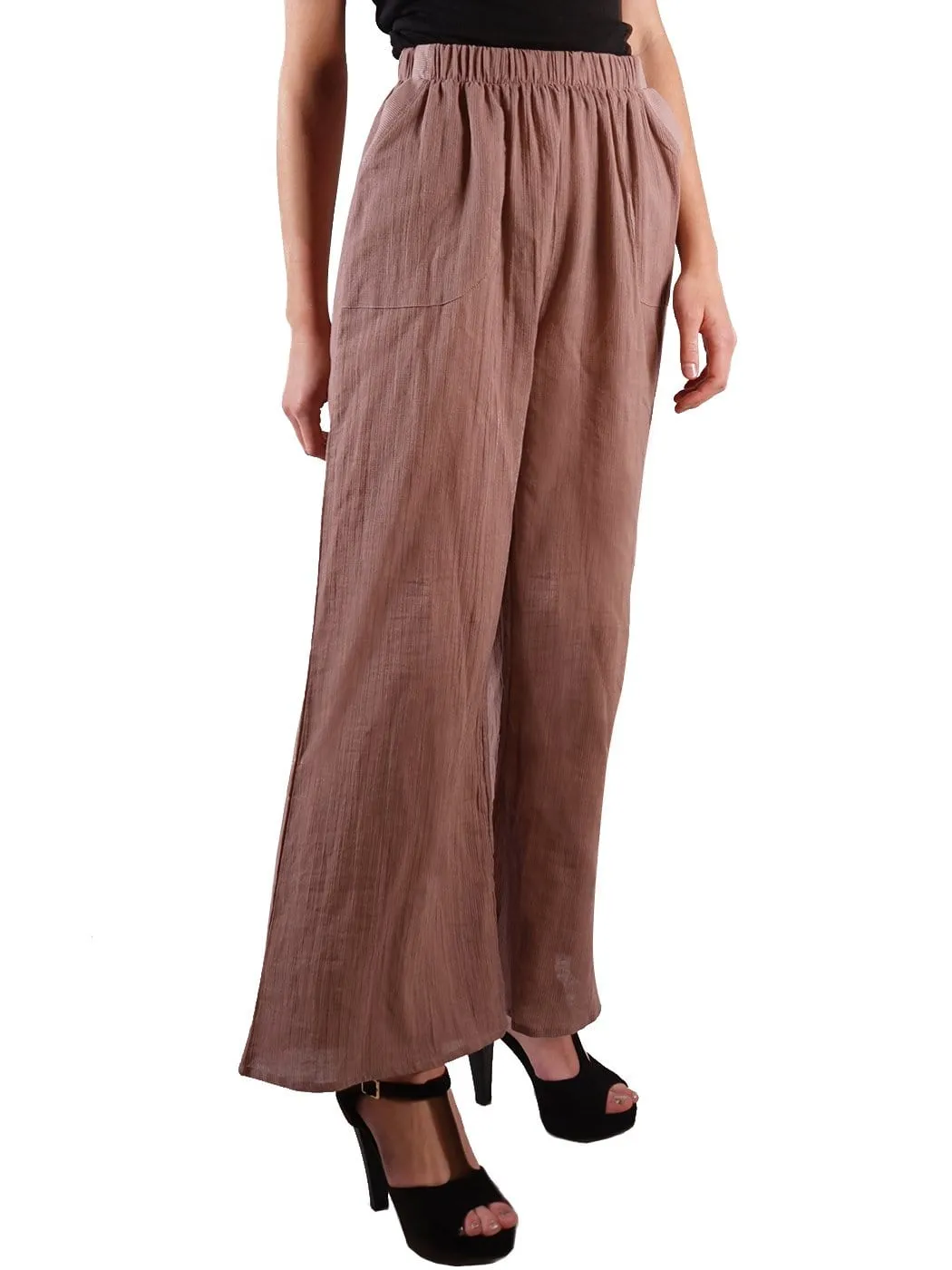 Casual Cotton Elastic Waist Pants sold by Anna-Kaci product image thumbnail 3