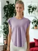 Loose Fresh Short Sleeved Fitness T-shirt sold by Anna-Kaci
