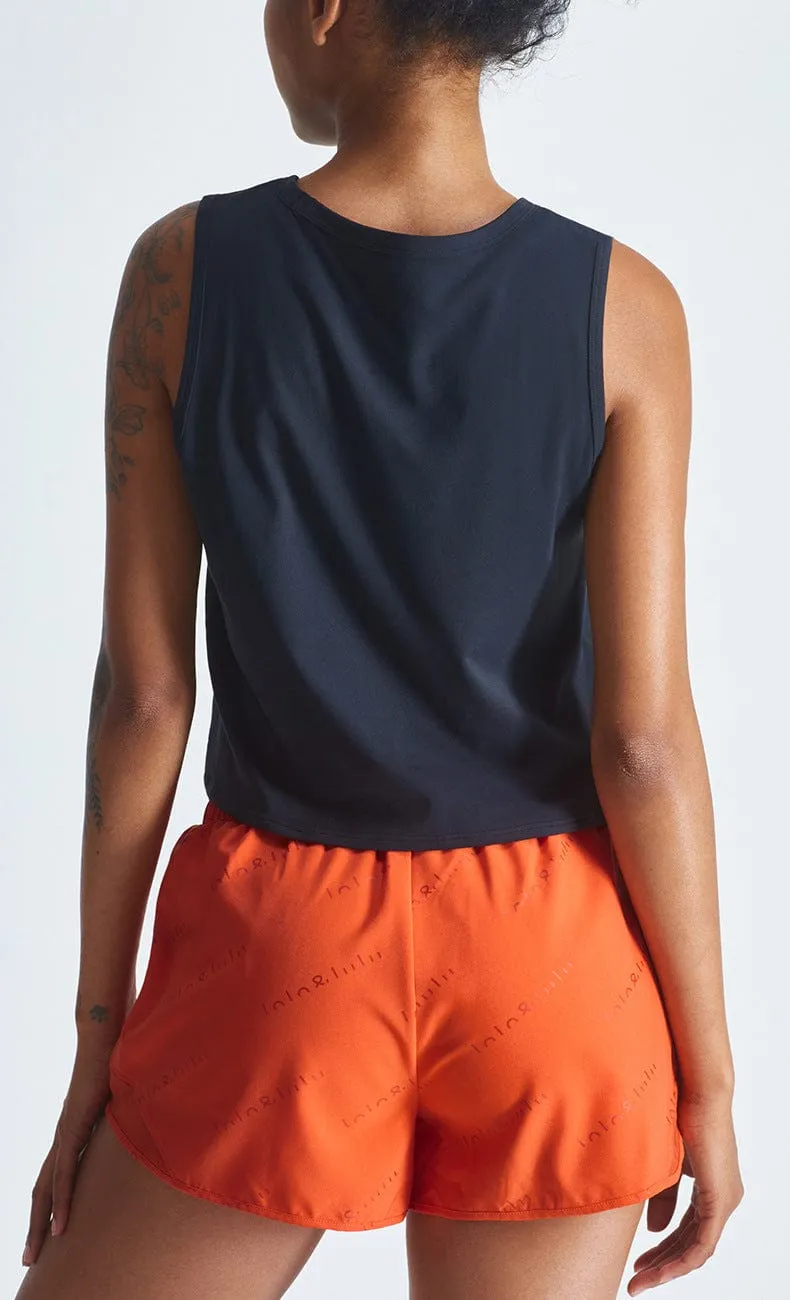 High Neck Cropped Boxy Lightweight Tank sold by Anna-Kaci product image thumbnail 2