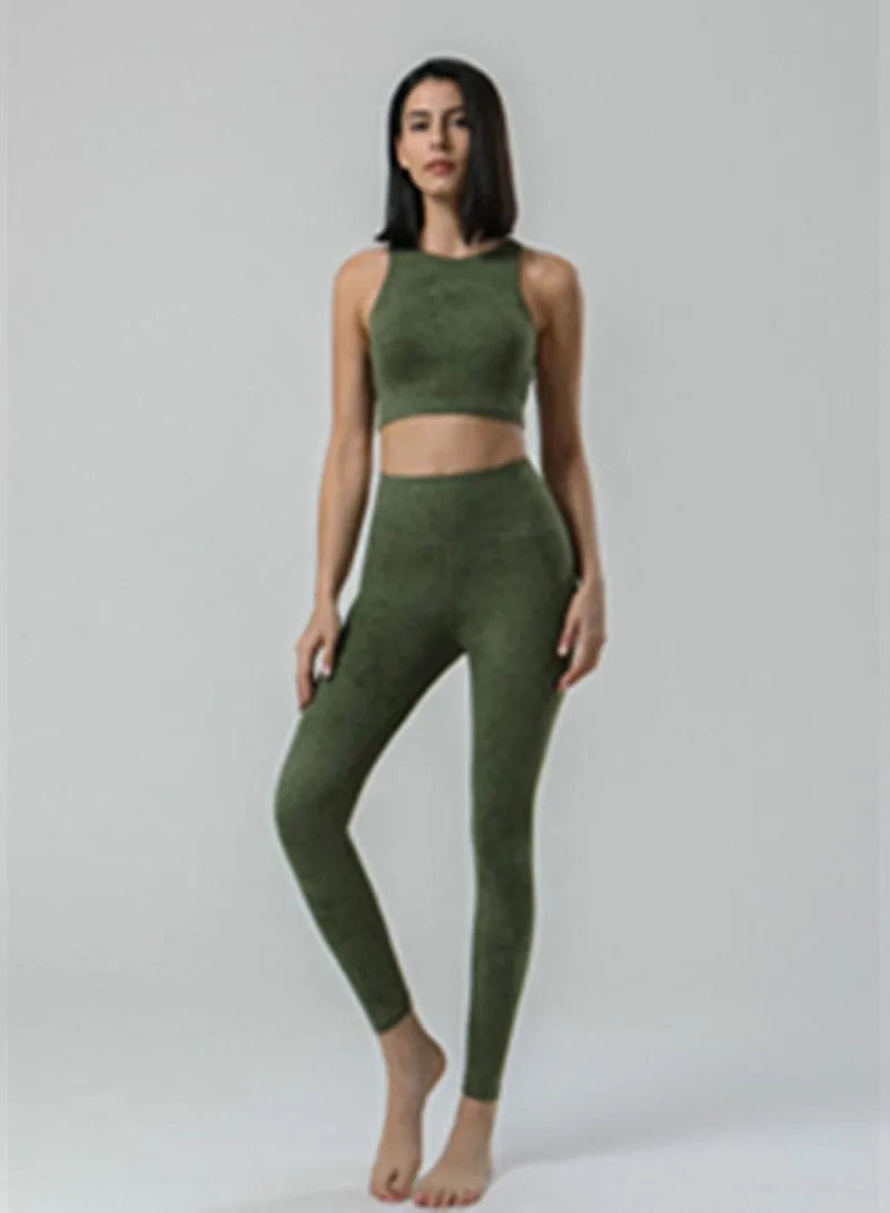 Tie-Dye High Rise Leggings sold by Anna-Kaci product image thumbnail 4