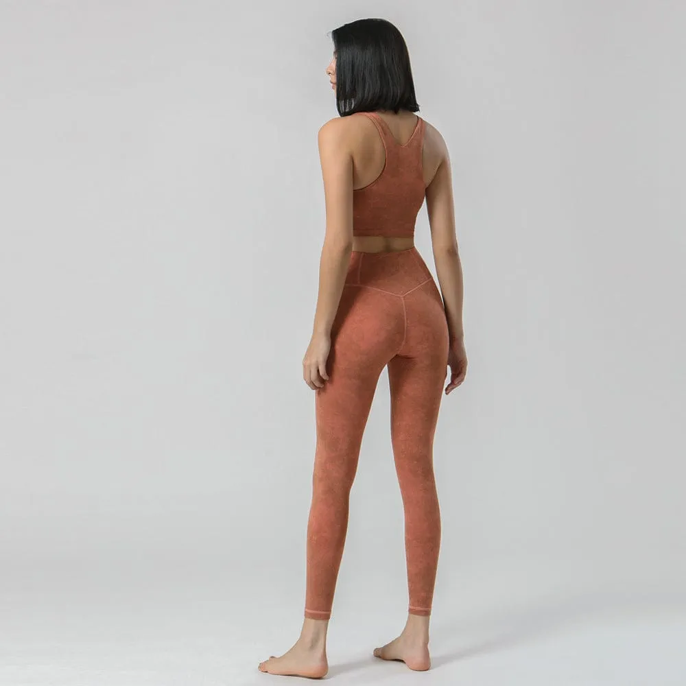 Tie-Dye High Rise Leggings sold by Anna-Kaci product image thumbnail 2