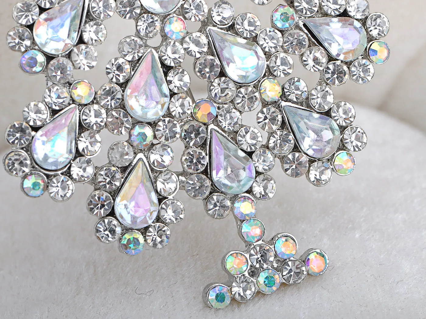 Shimmering Holiday Christmas Tree Able Pin Brooch sold by Anna-Kaci product image thumbnail 4