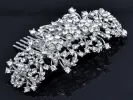 Flower Filigree Bridal Hair Comb sold by Anna-Kaci
