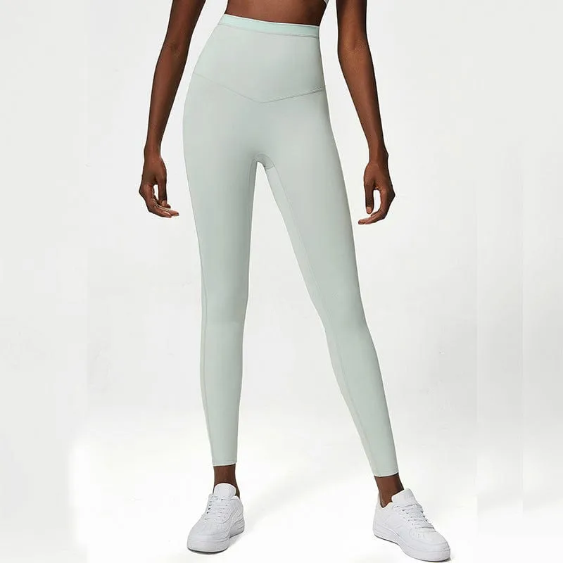 Soft Buttery High Waisted Double Lined Fitness Leggings sold by Anna-Kaci product image thumbnail 2