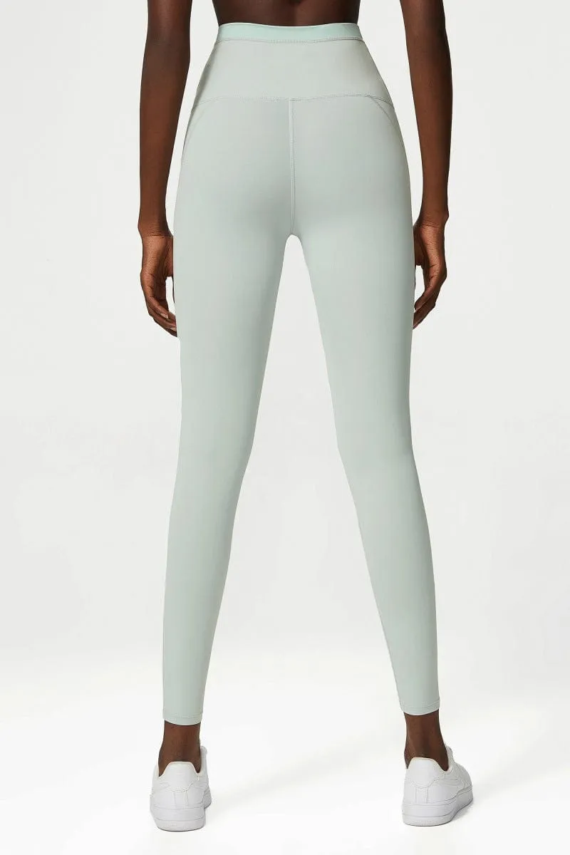 Soft Buttery High Waisted Double Lined Fitness Leggings sold by Anna-Kaci product image thumbnail 4