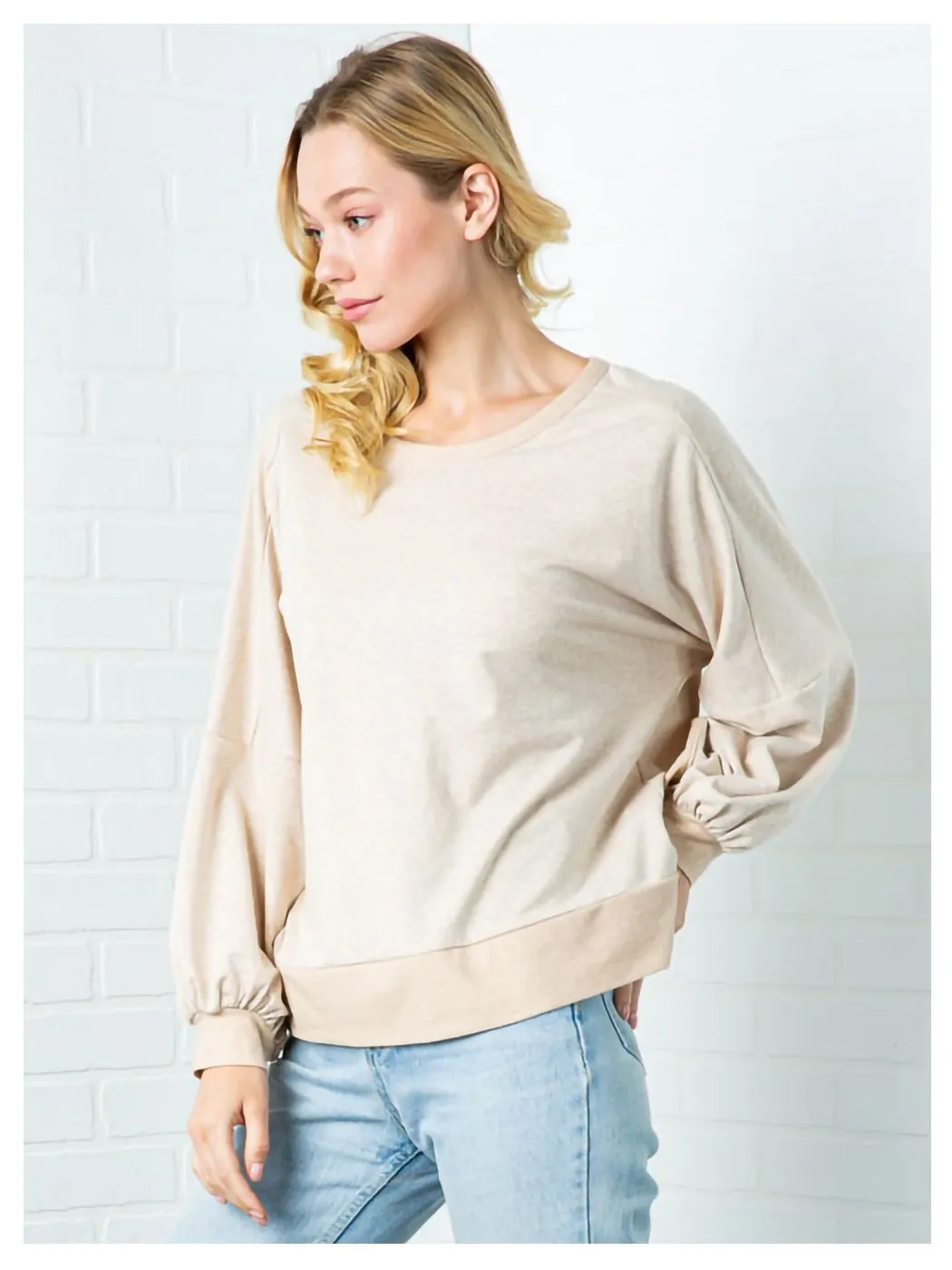 Open Back Cross Wrap Pull Over sold by Anna-Kaci product image thumbnail 3