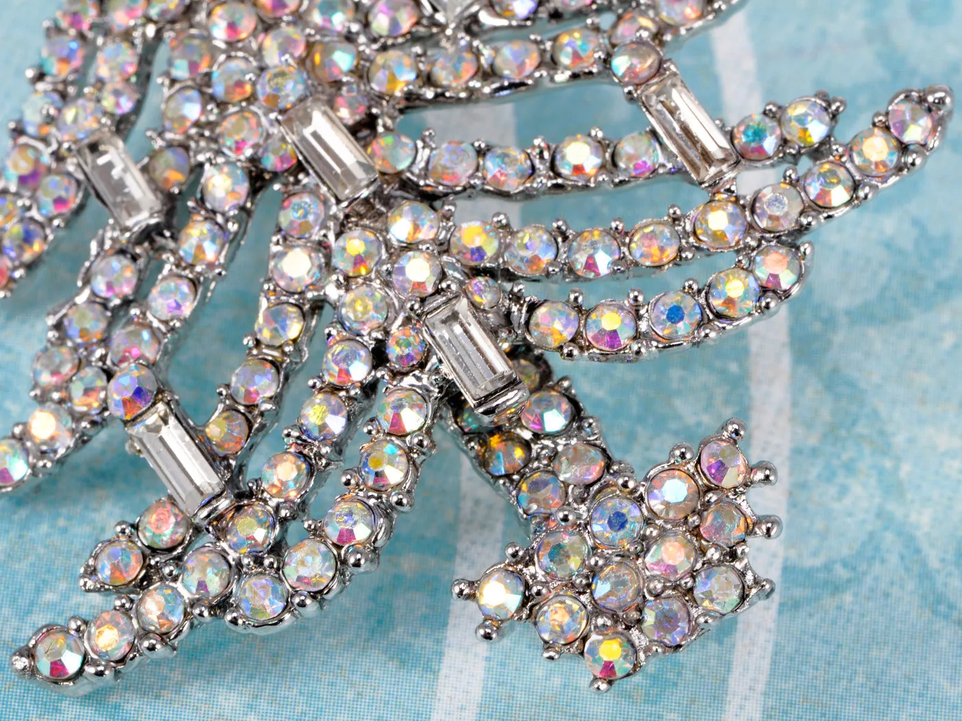 Dazzling Christmas Tree Holiday Jewelry Pin Brooch sold by Anna-Kaci product image thumbnail 4