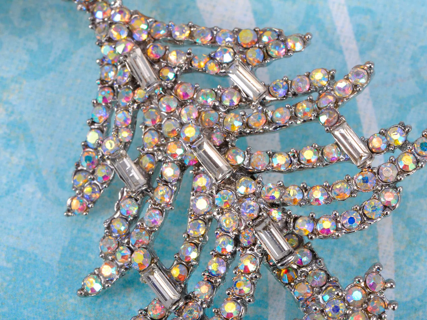 Dazzling Christmas Tree Holiday Jewelry Pin Brooch sold by Anna-Kaci product image thumbnail 5