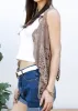 Boho Stitch Crochet Cardigan Vest sold by Anna-Kaci