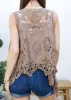 Boho Stitch Crochet Cardigan Vest sold by Anna-Kaci
