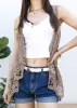 Boho Stitch Crochet Cardigan Vest sold by Anna-Kaci