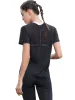 Workout Tops Short Sleeve Mesh Side Split Casual Loose Tank Tops sold by Anna-Kaci