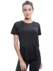 Workout Tops Short Sleeve Mesh Side Split Casual Loose Tank Tops sold by Anna-Kaci