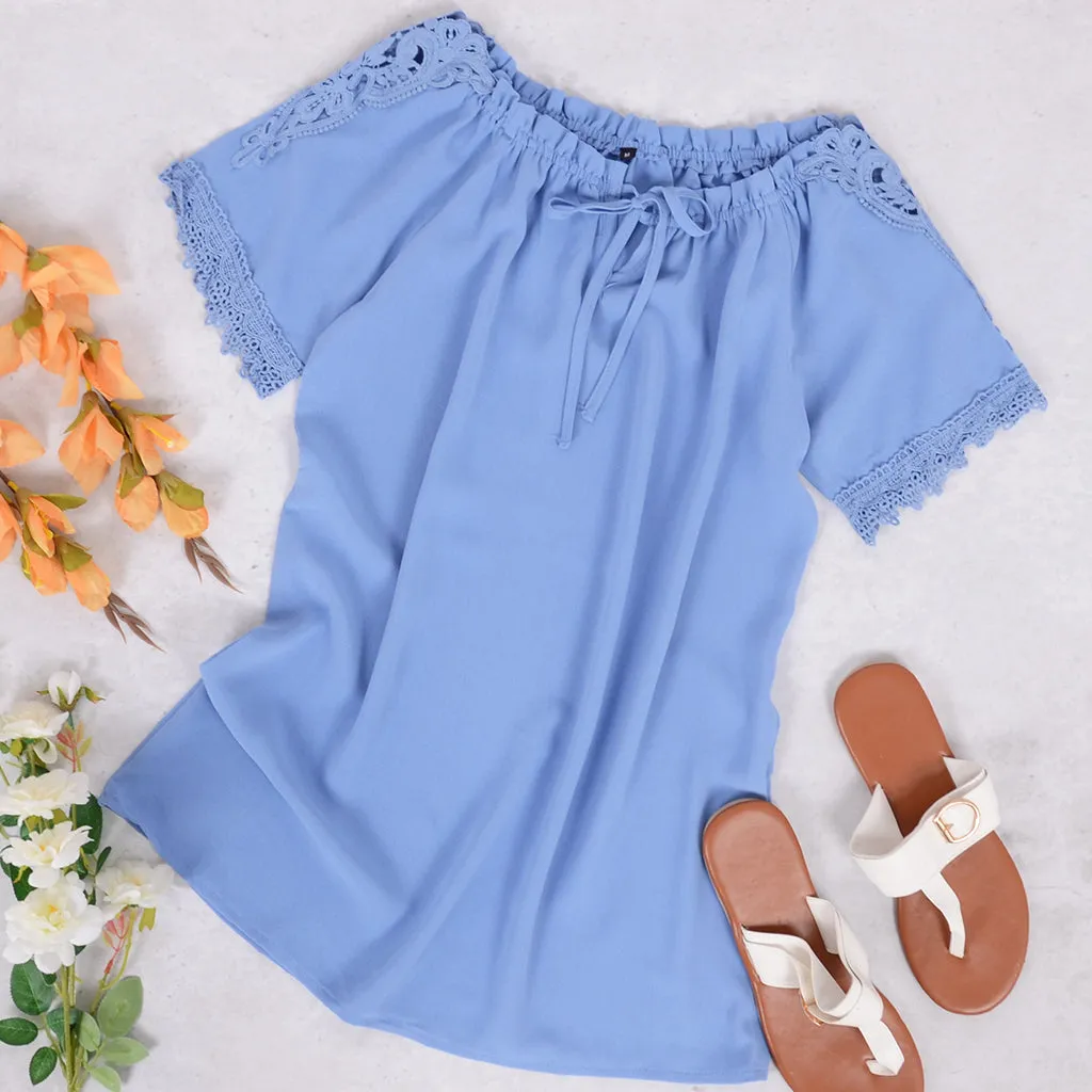 Nothing But Lace Blouse sold by Anna-Kaci