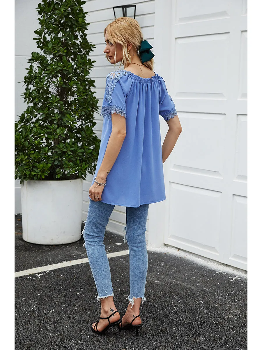 Nothing But Lace Blouse sold by Anna-Kaci product image thumbnail 5