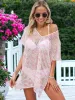 Hollow Knitted Loose Swimsuit Cover-Up sold by Anna-Kaci