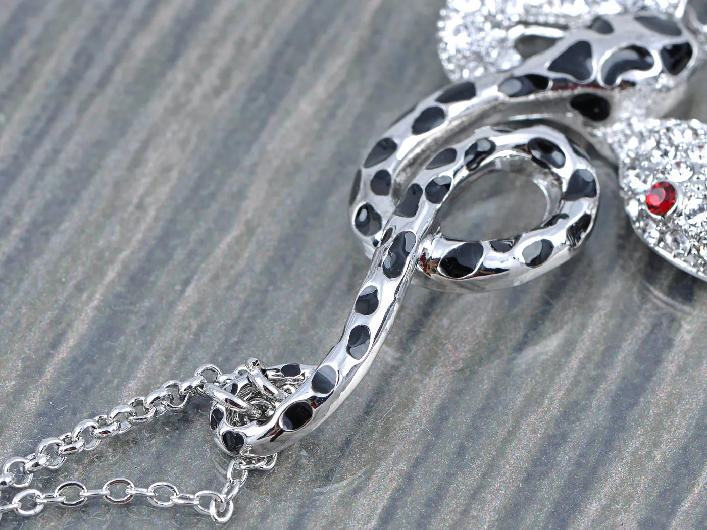 Like Protective Double Snake Family Element Necklace sold by Anna-Kaci product image thumbnail 4